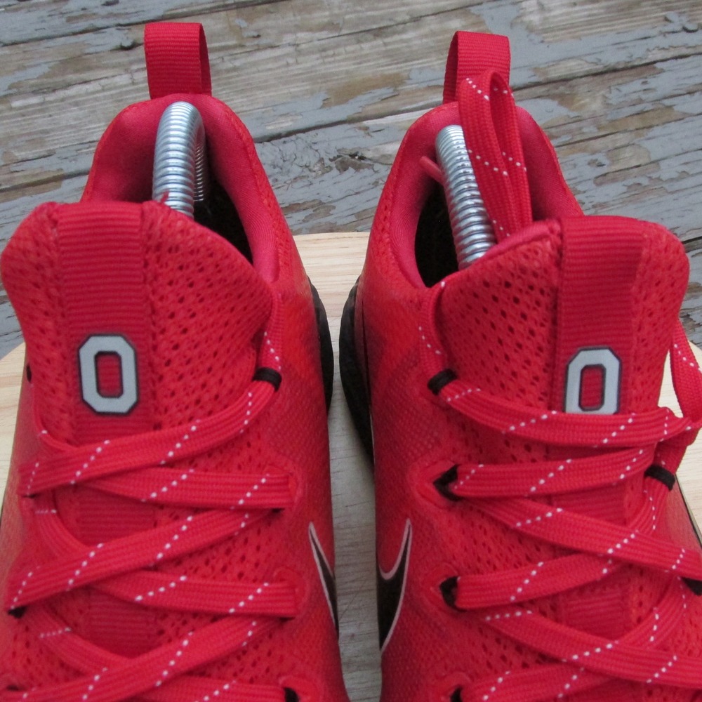 Nike Vapor Speed Turf Golf Shoes Mens 10 US Red 924776-601 Ohio State Buckeyes - Picture 4 of 16